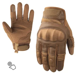 Men's Touch Screen Tactical Gloves Cycling Sports Outdoor Motorcycle Gloves Riding Running Hunting Airsoft Combat Gloves