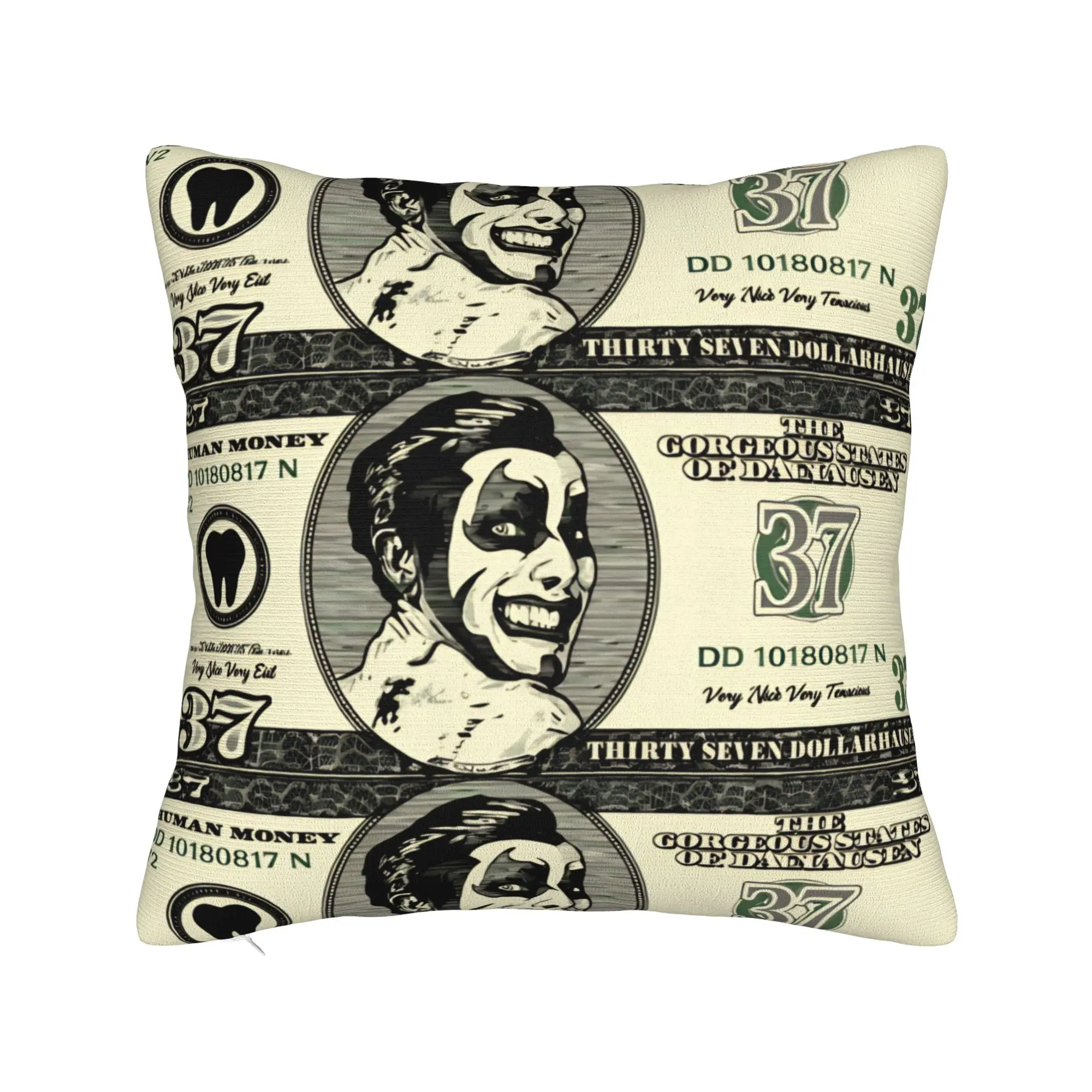 Danhausen Merch Very Nice Very Evil Square Pillow Cases AEW Danhausen Elimination Chamber Cushion Cover Pillowcover for Home 18