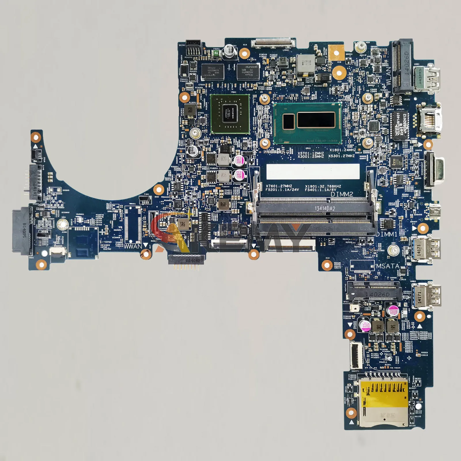 Placa base para ordenador portátil B551LG para ASUS ExpertBook B551LG B551L placa base para portátil con CPU I3 I5 I7 100% pruebas OK envío rápido stk