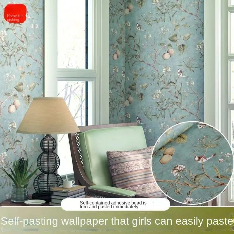 Self-adhesive Living Room Wallpaper Bedroom TV Background Wall Thickened Home Decoration Moisture-proof and Waterproof Sticker