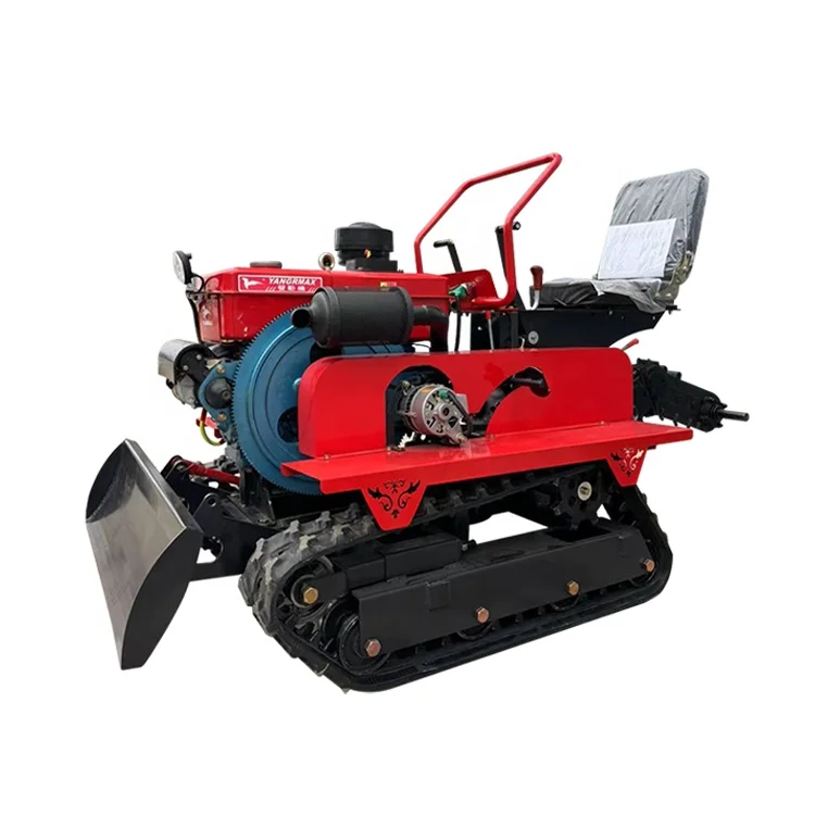 Rotary Tiller Mini Tractor  Cultivator  Mini Farm Rotary Tiller 3-point Rotavator Cultivator