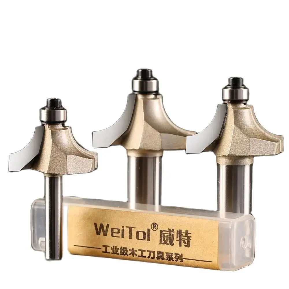 

Weitol1 piece 12.7 mm Classic pattern Bit with bearing CNC router bit,1/2 inch woodworking bit