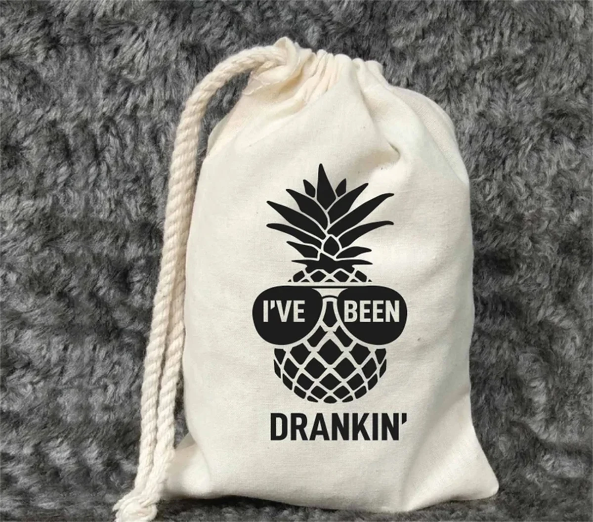 20 PCS DRUNK IN LOVE I've been drankin Hangover Bag-Bachelorette survival kit-Just Drunk-Beach-Pineapple bachelorette-Beyonce Ba