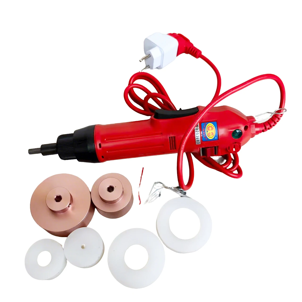 Manual Capping Machine Cap Capper 10-50mm ​Hand-held Electric Sealer Screw Cap Locker 220V Handheld Big Power 80W - Image 5