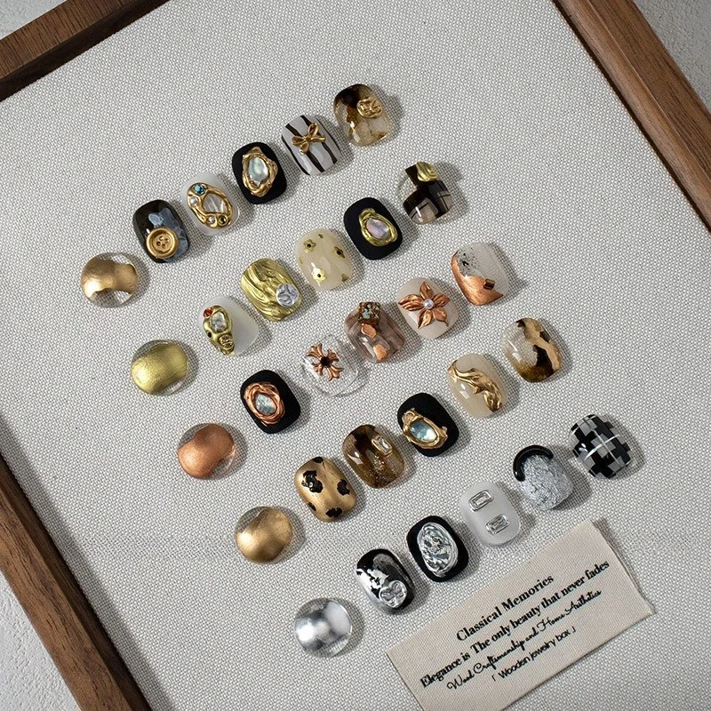 Liquide de teinture pour ongles, 5 pièces, accessoires de Nail Art, 5 couleurs or argent, dégradés de dessin, liquide de teinture Halo pour manucure uniquement