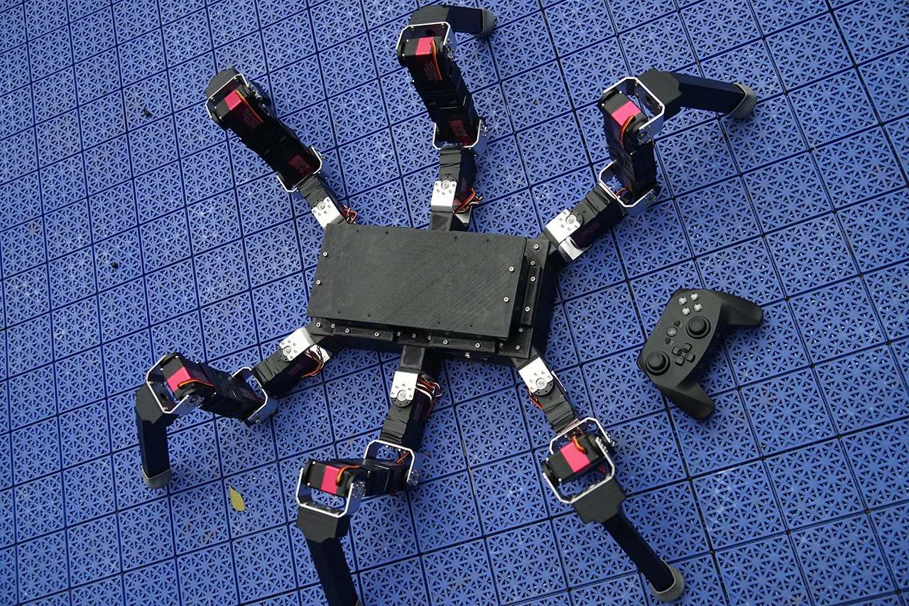 Open source hexapod ro bot machine spider intelligent bionic large JETSON Raspberry Pi python programming