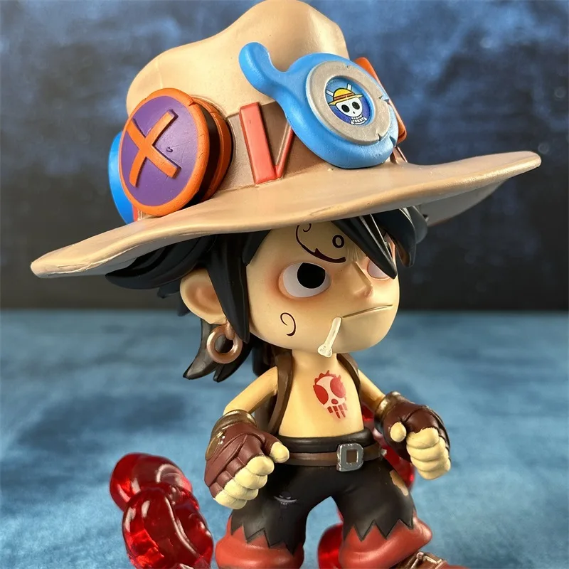 15cm One Piece Anime Figure Portgas D Ace PVC Model Collection ornamenti decorazione della stanza Display periferico modello in Pvc giocattoli regalo