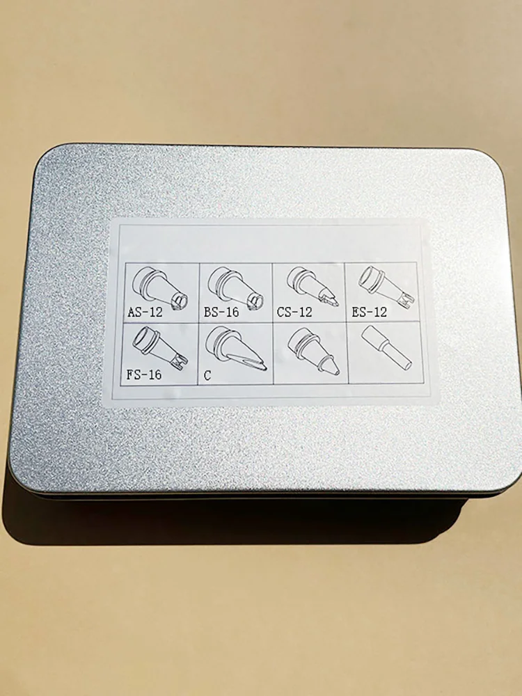 M16 Laserschweißkopf-Düsensatz aus Kupfer für Schweißarbeiten, fester Skalenrohrbrenner, handgehalten, für WSX CQWY WEIYE Kopf-Faserlaser-Maschinen – Detail 2