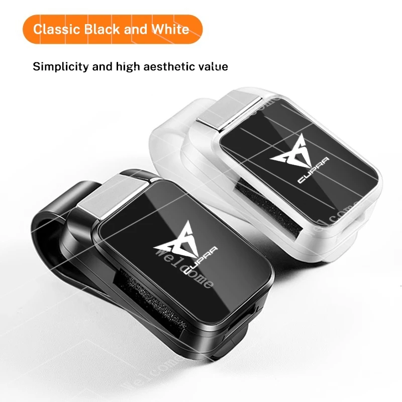 Picture 6: Car Sun Visor Glasses Clip Auto Sunglasses Holder Card Case For SEAT Cupra Ibiza Leon 300 Ateca Exeo Tarraco Altea valve core