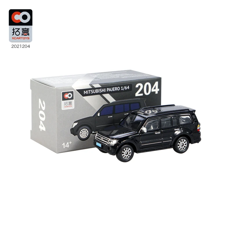 1:64 Xcartoys MITSUBISHI PAJERO SUV Alloy Car Static Metal Model Vehicles For Collectibles Gift