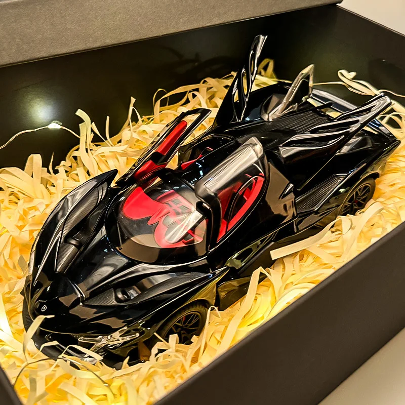 نموذج سيارة Apollo EVO Sun God مصنوع من خليط معدني عالي الجودة - لعبة سيارة رياضية للأطفال من Diecast Metal Supercar Replica Realistic Boys Premium