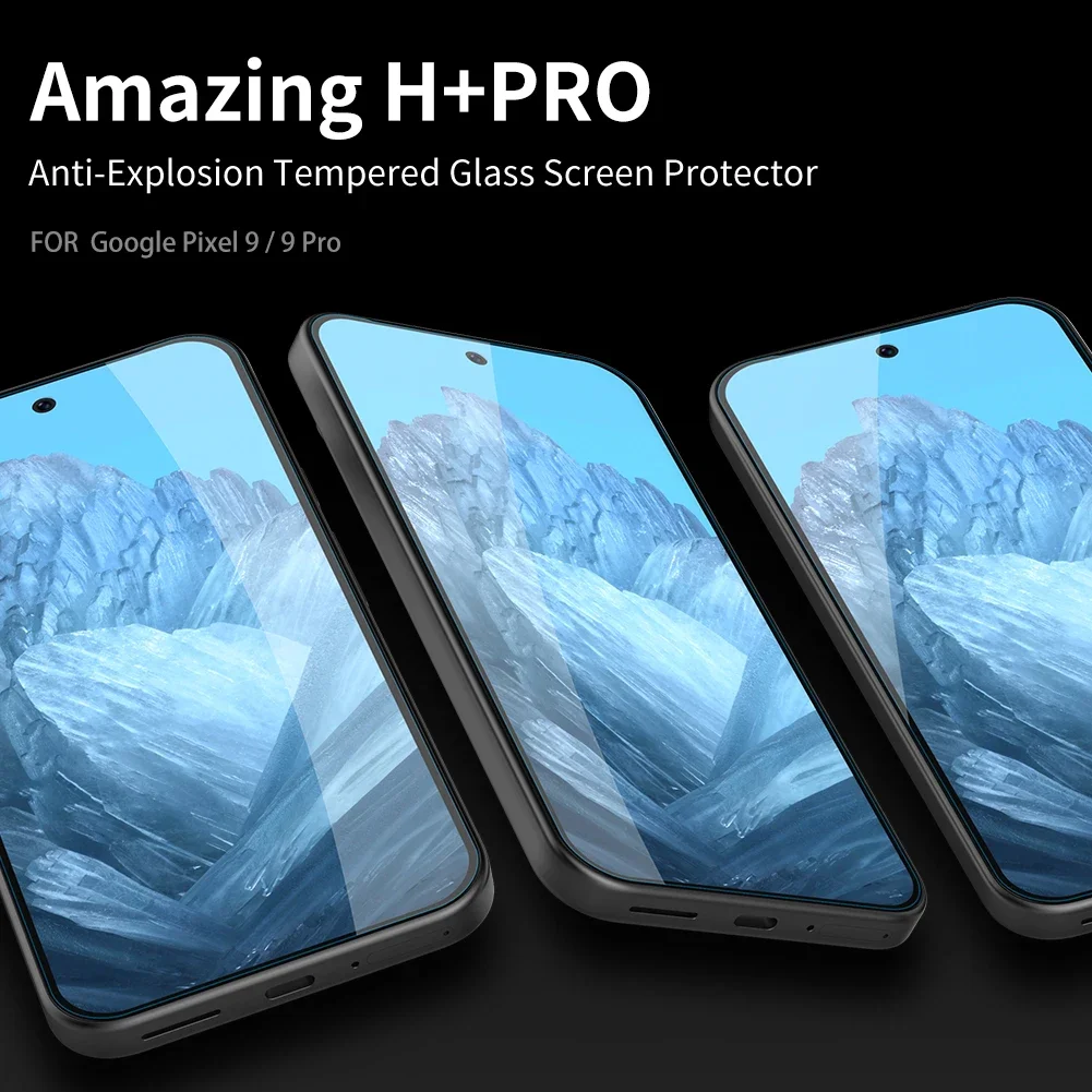 Nillkin for Google Pixel 9 Pixel 9 Pro Pixel 9 Pro XL Tempered Glass H+PRO Anti-Explosion 2.5D 0.2 mm 9H Screen Protector