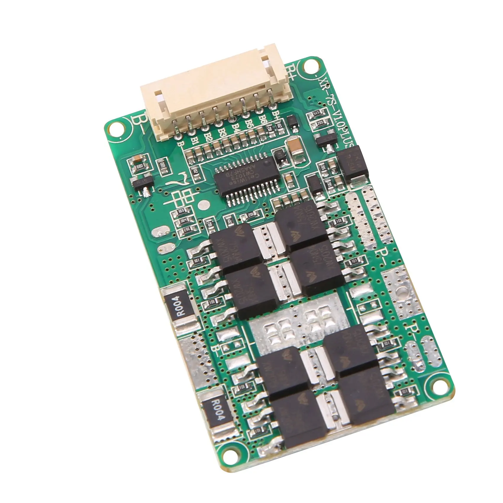 

BMS 7S 24V 18A Lithium 18650 Battery Charging Protection Board PCB PCM Common Port For Electric Tools/UPS Power Bank