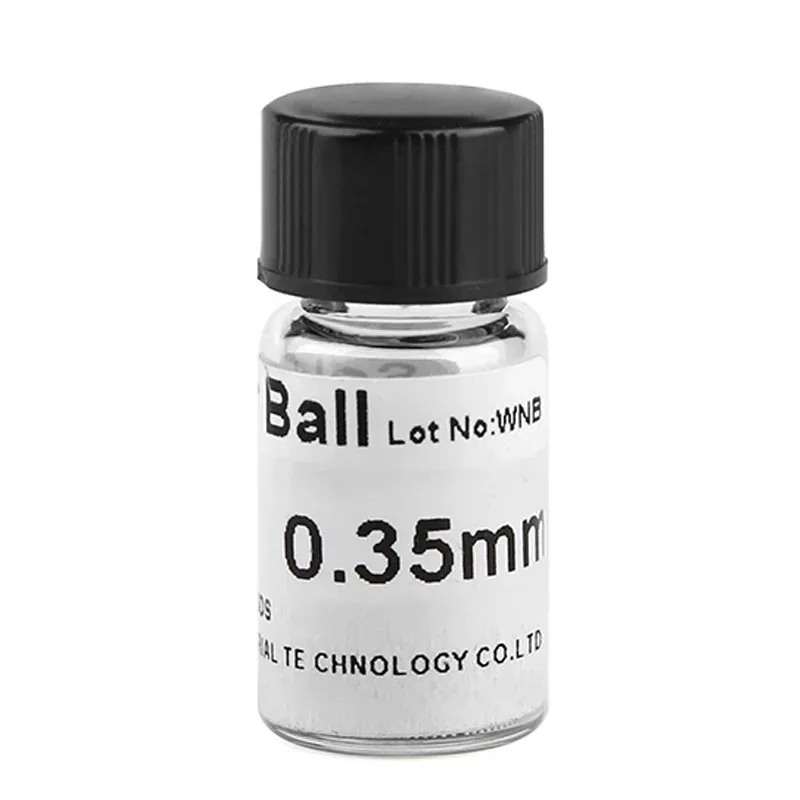 Mechanic BGA Reballing Balls 0.2/0.25/0.3/0.4/0.45/0.5/0.55/0.6/0.65/0.76mm BGA Solder Ball For BGA Reballing Stencil