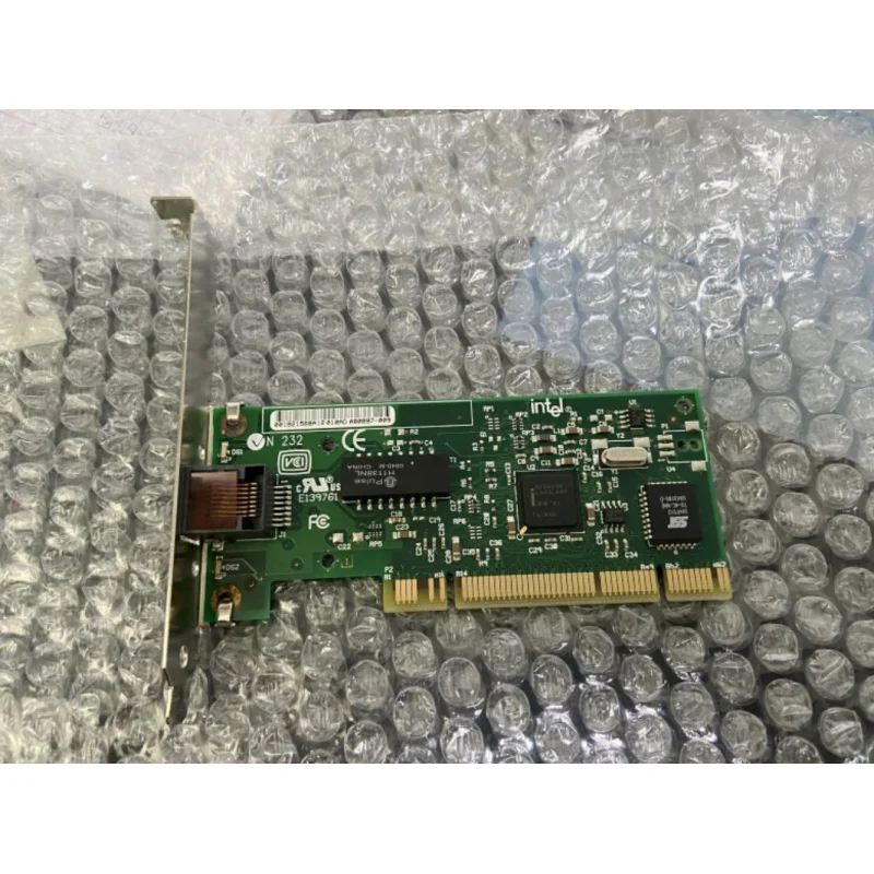 

For Intel PILA8460MBLK20 PCI Ethernet Network Card, 10/100Mbps RJ45 Port, Intel 82551 Chip, Low Profile Bracket
