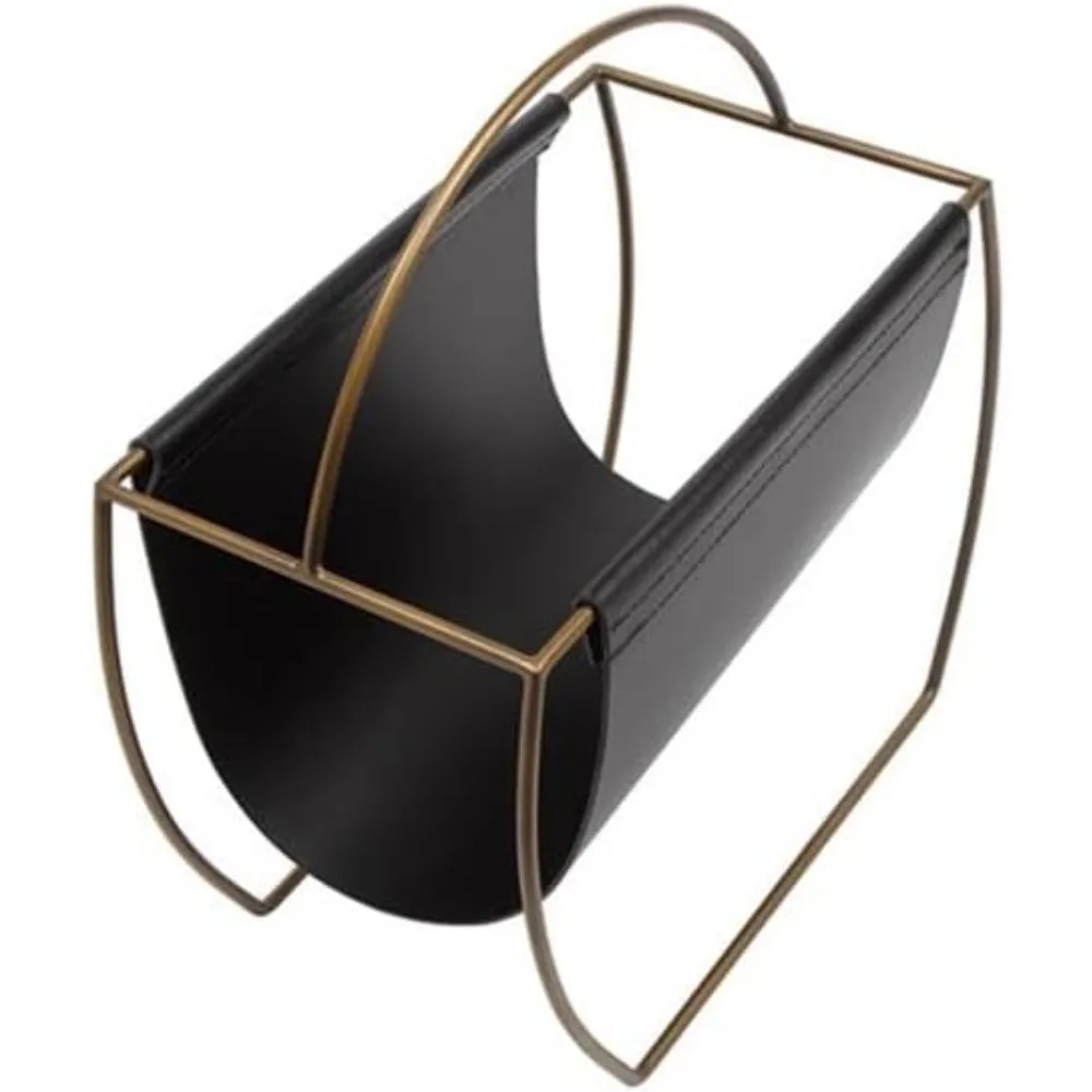 American Home Classic Blake Modern Metal e PU Portariviste em