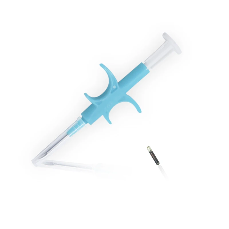 200pcs Animal Microchip Syringe 1.4*8mm ISO11784/85 FDX-B Standard Pet Identification Microchip Chip Syringe