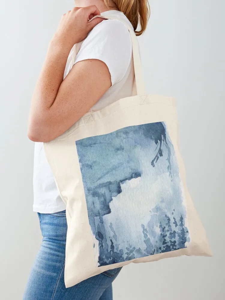 

underwater cave Tote Bag woman shopping bag foldable reusable bag shopping cart bags canvas bags