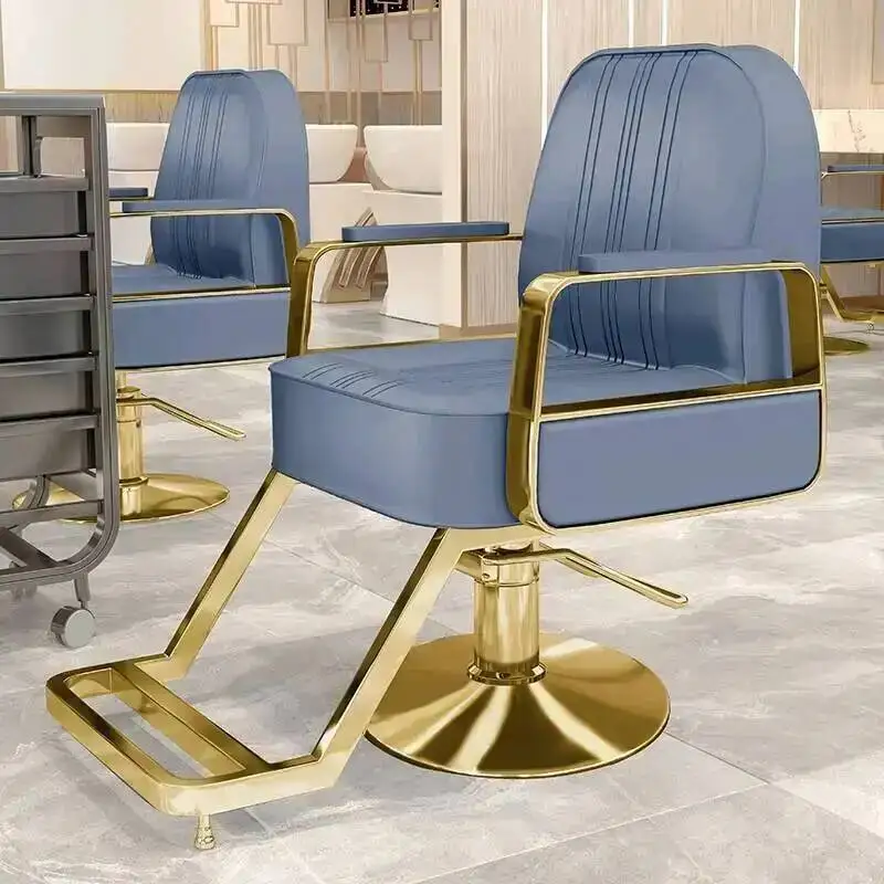 

Minimalist Modern Nordic Unique Space Saving Design Premium Chairs Creative Barber Chairs Friseurstuhl Salon Salon Furniture