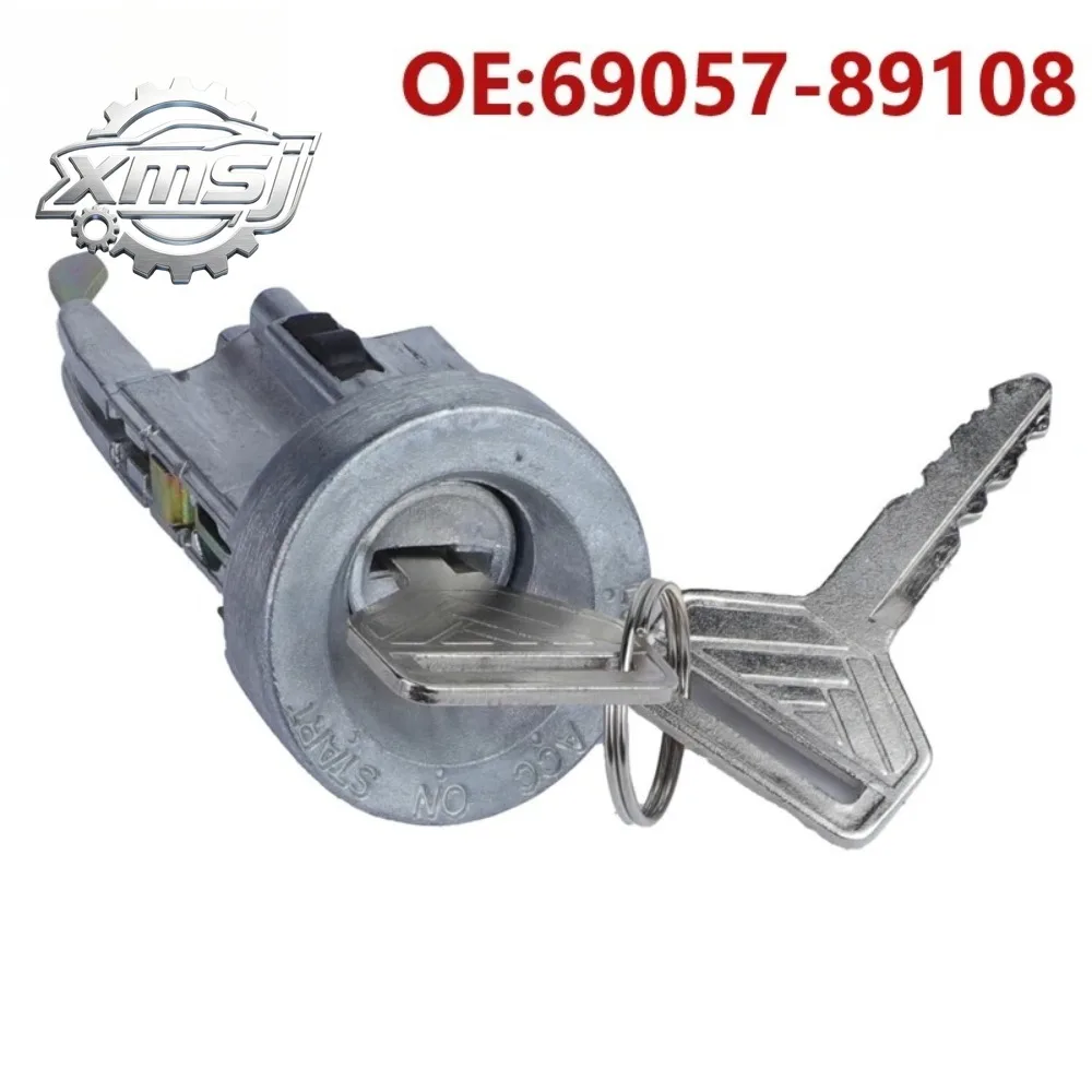 Cable de bloqueo del interruptor de encendido del coche 69057-89108 con 2 llaves 6905789108   para Toyota Camry 1983-1986