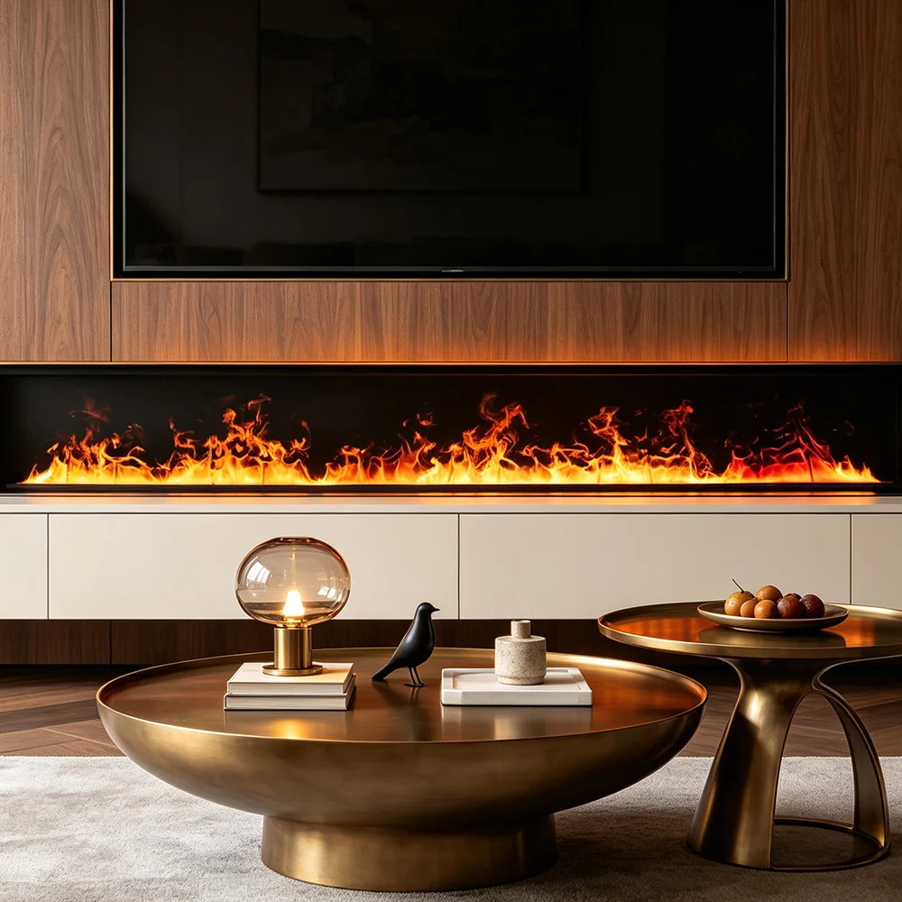 Inno-Fire 60 Inch Electric Fireplace Decorating Simulation Flame 3D Atomizing Fireplace