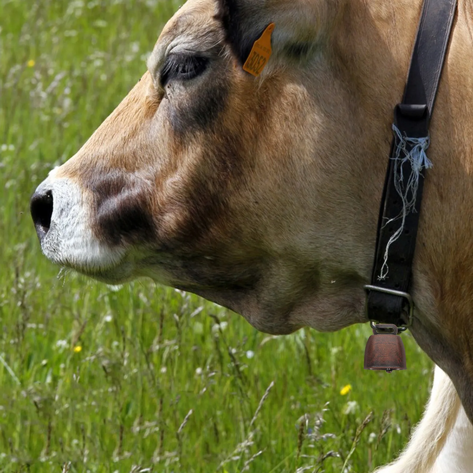 

16 шт. металлических колокольчиков для животных: коров, лошадей, овец, коз. Винтажные, громкие, для защиты от потери, для использования на улице и на ферме. Маленькие подвесные звуковые сигнализаторы на ошейник.