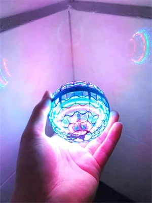 Original Product Fly Ball Hover LED Light Rotating Fly Ball Toy Flying Drone Ball Indoor and Outdoor Children\'s Christmas Gift