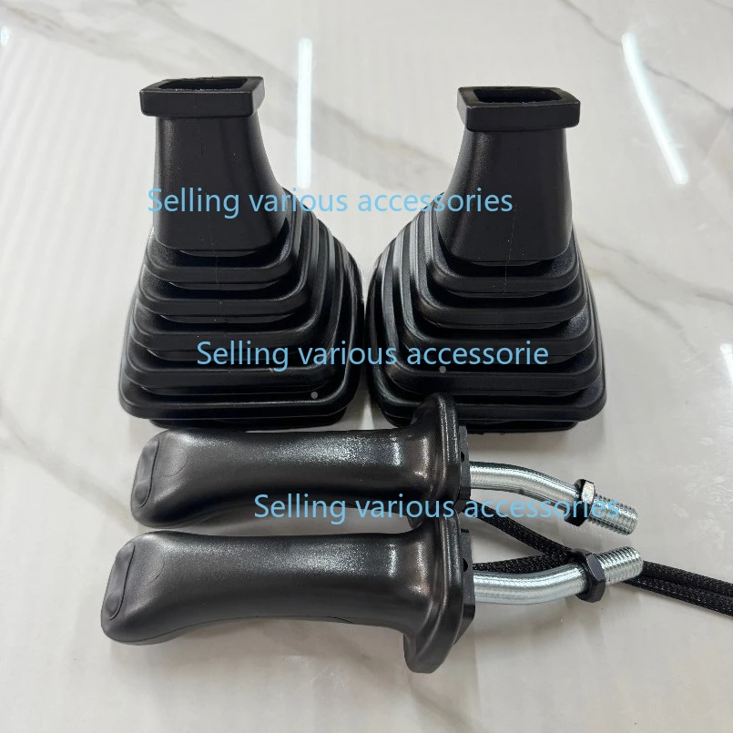 Excavator for Doosan Daewoo DH80 150 220 215 225-7 Handle Rubber Sleeve Operating Rod Dust Accessories Parts