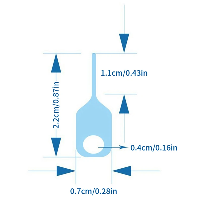 5ชิ้น/เซ็ตซิมการ์ด EJECT PIN เครื่องมือคีย์เข็มซิมการ์ดที่ใส่ถาด EJECT พินสำหรับกุญแจโทรศัพท์มือถืออุปกรณ์คีย์การ์ดเข็ม