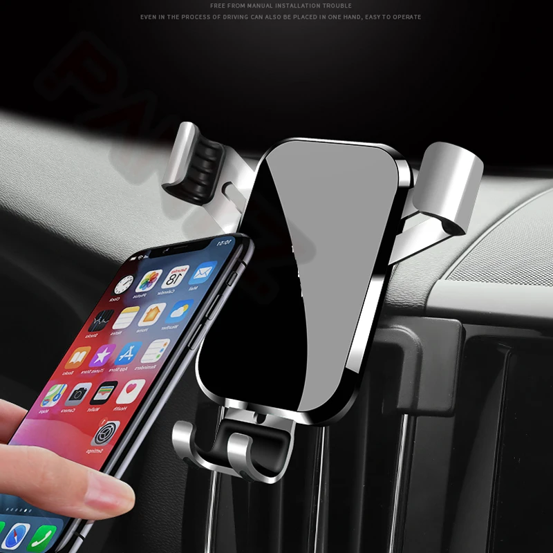 LHD Car Phone Holder For Volvo s60 v60 s90 v90 xc40 xc60 xc90 Car Styling Bracket GPS Stand Rotatable Support Mobile Accessories