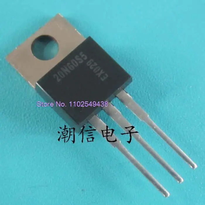 

5PCS/LOT 20N60S5 SPP20N60S5 20A 600V