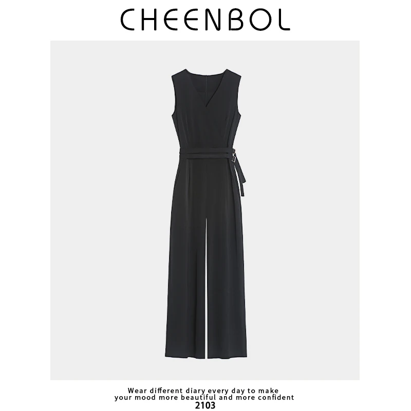 

Bla Lace Trim Wide Leg Pants Summer Thin Chiffon Drapey Slimming ort Women's Rer Set High Waist Commute Sle Asymmetric