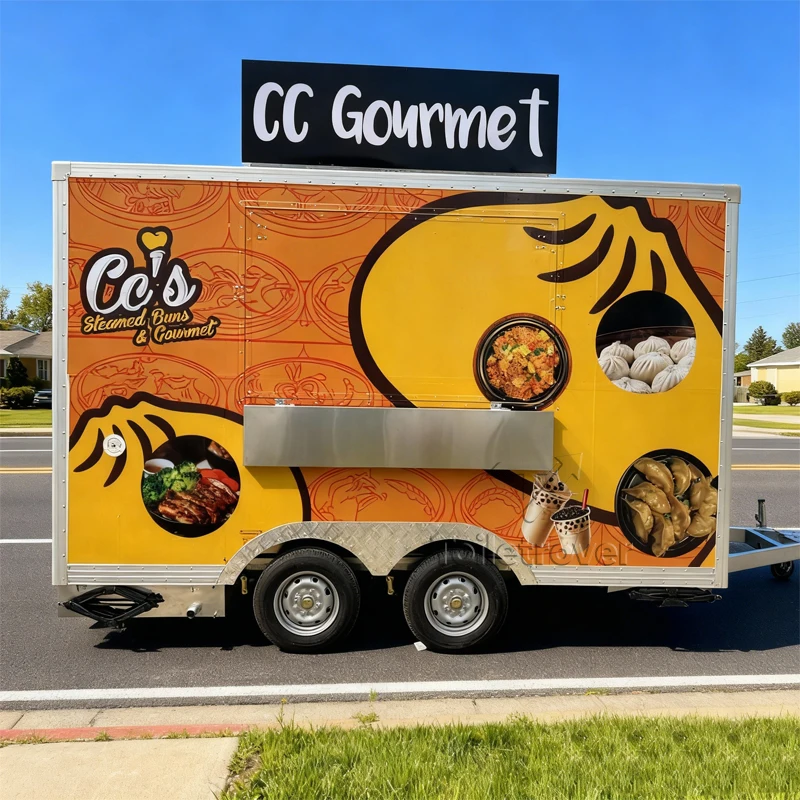 

Уникальный коммерческий фудтрак для уличной еды: фургон для жареной курицы, хот-догов и бургеров, утепленный, для зимнего использования, продается