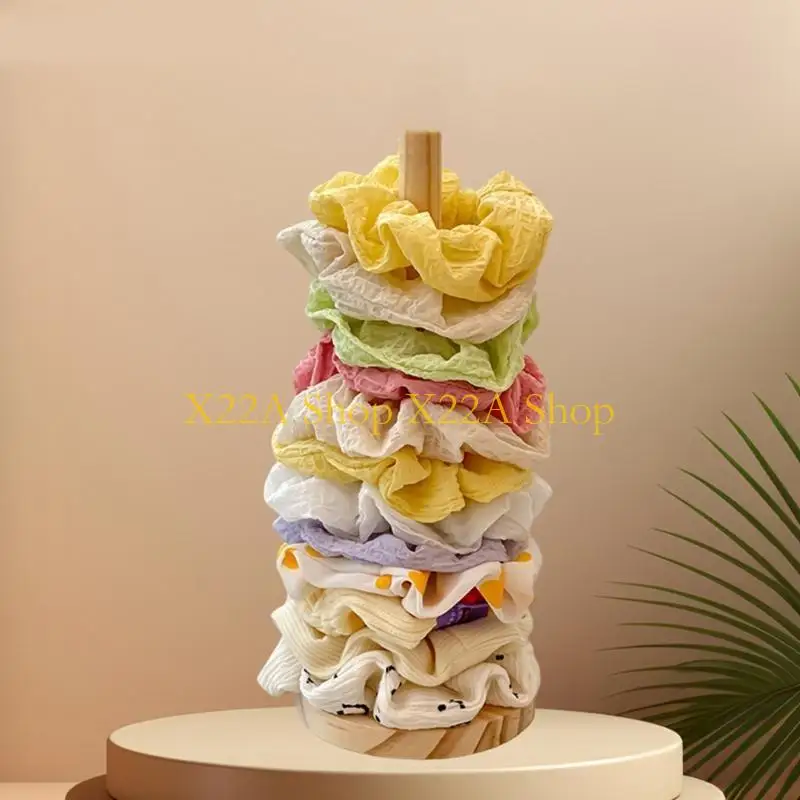 Unique Large Capacity Hair Tie Display Rack for Home Or Salon Scrunchies Holder