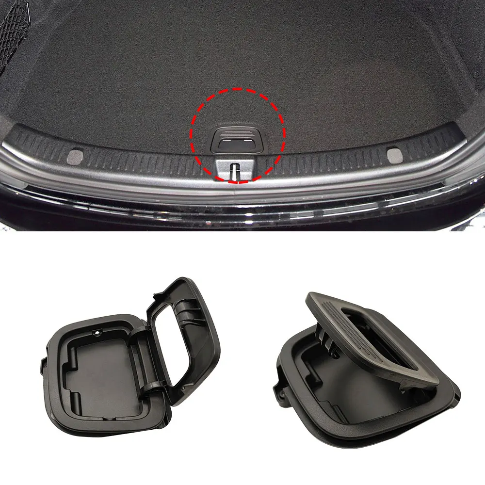 For Mercedes W213 W238 W257 Car Trunk Tail Cover Bottom Plate Mat Floor Carpet Handle Spare Tire Cover Lock For Benz E Cls Class