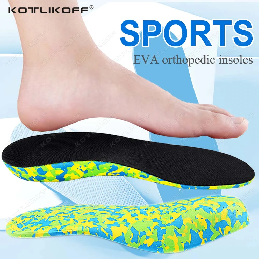 

1/2 Pairs Sports Orthopedic Insoles Adult Kids' Flatfoot Pads Arch Correction Suitable for Sneakers&Boots Foot Care Tools