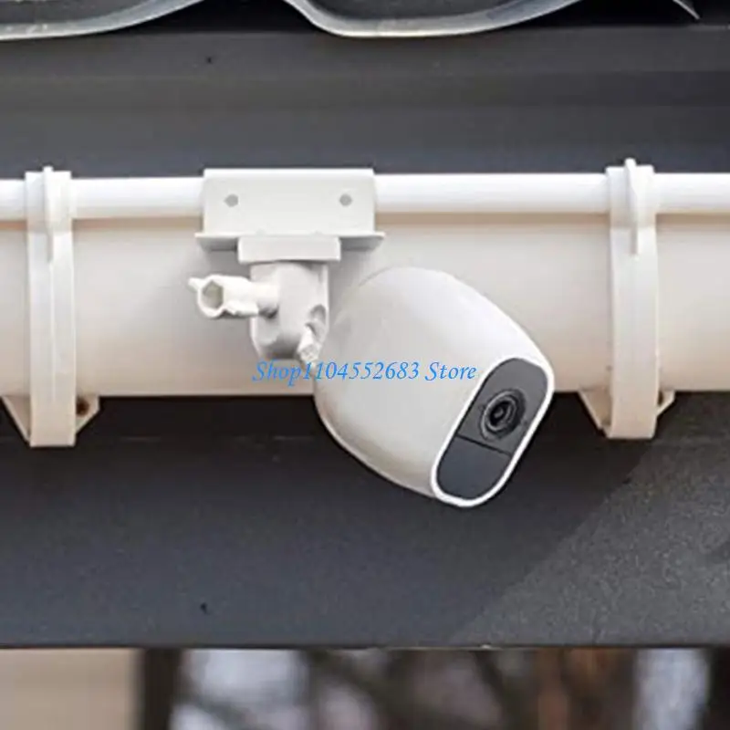 

Y6GD Pack of 2/4 Solars Panel Gutter Mounts Accessory With Various Cameras Use