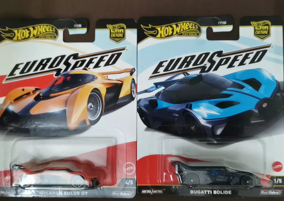 Hot Wheels 2025 Premium Car Culture L Case (Mix 6) Eurospeed Set Collectible 1:64 Scale Die-Cast Model Vehicle Cars For Hobby