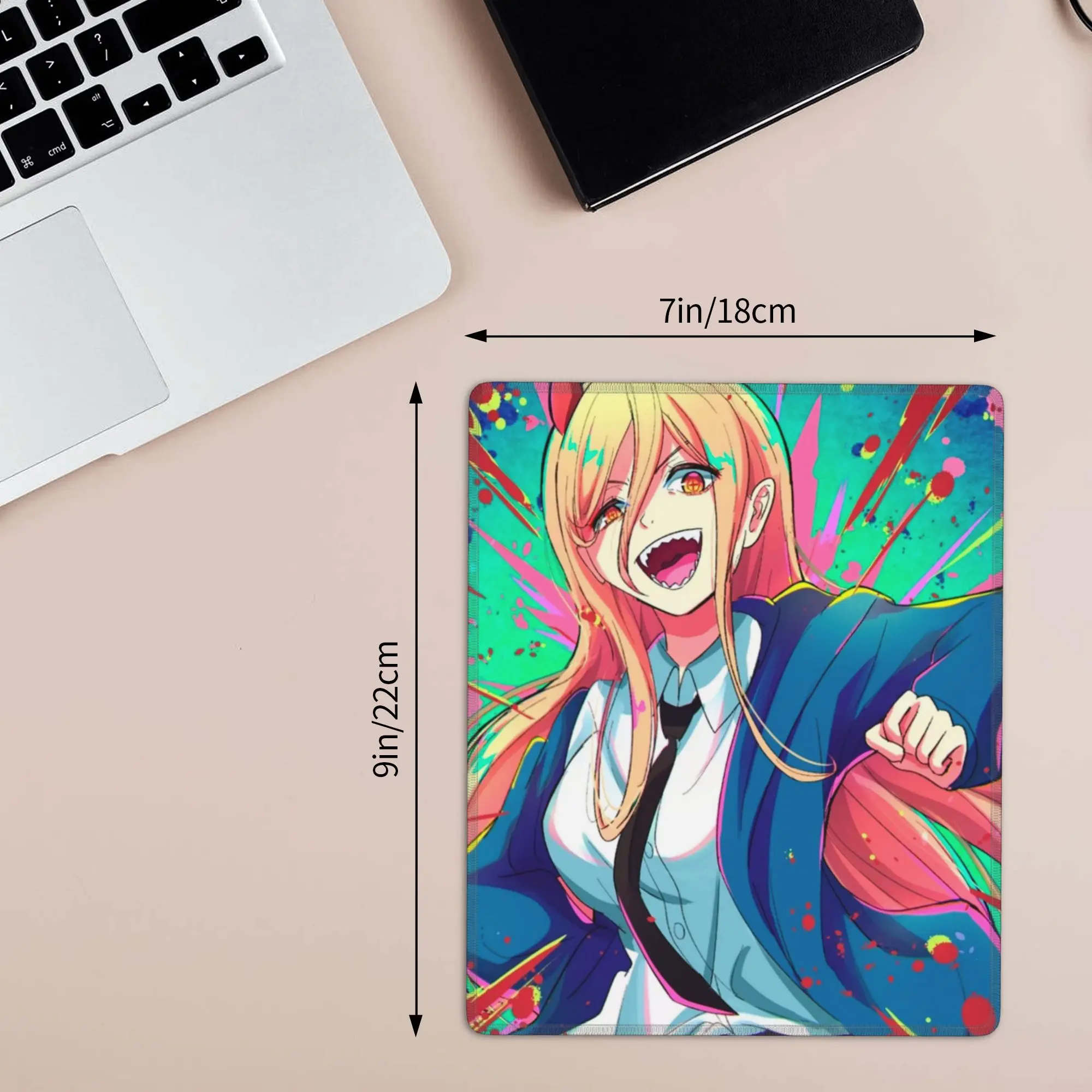 Power Chainsaw Man Devil Game Mouse Pad Teclado Mouse Mat Impressão Mousepad para computador
