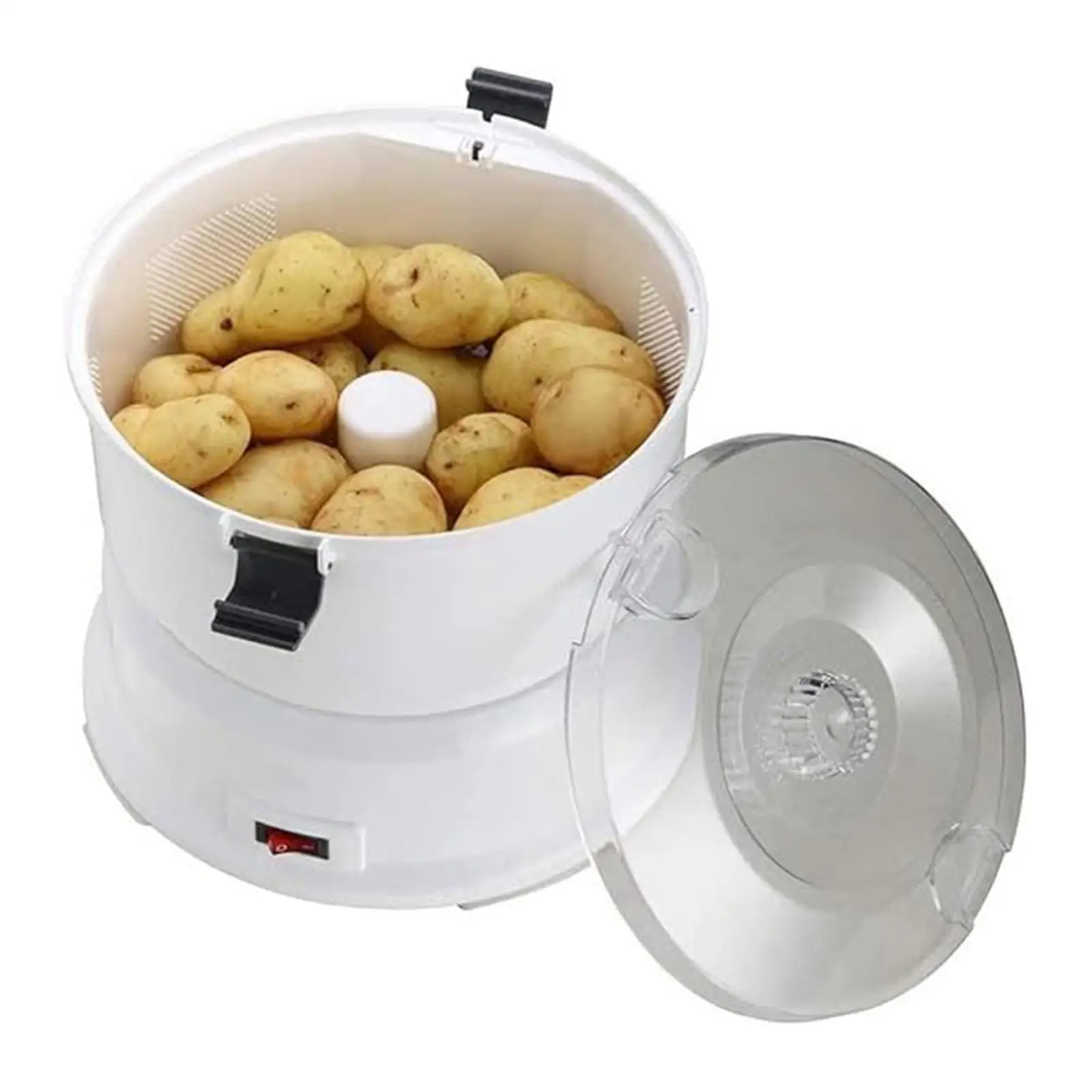 

Electric Potato Peeling Machine,Multipurpose,Portable Vegetable Dryer,Automatic Potato Peelers for Camping Restaurant Picnic