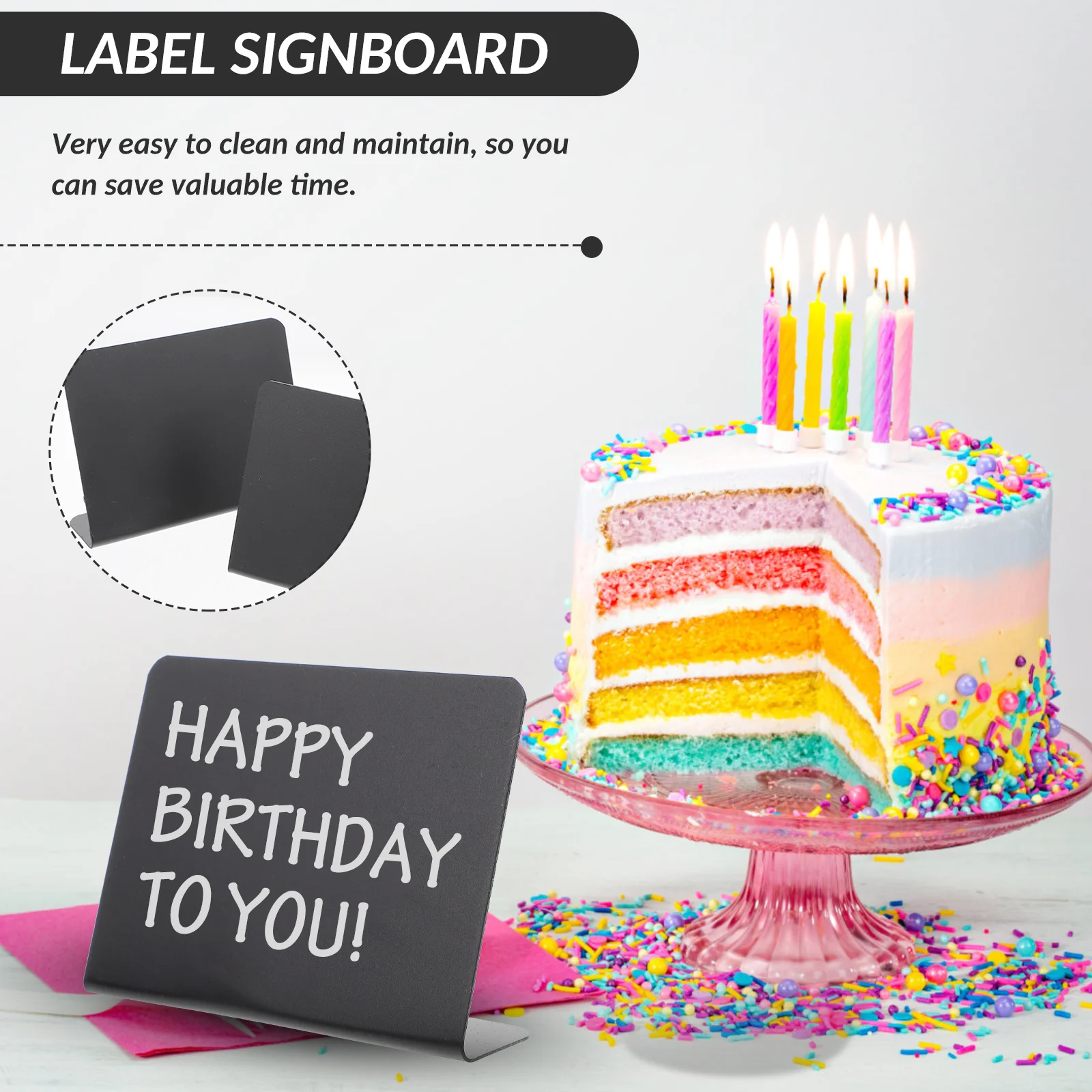 16 قطعة السبورات البلاستيكية متعددة الأغراض سهلة التنظيف تسجيل السبورات للسوبر ماركت سطح المكتب رسالة مجلس السبورات البلاستيكية