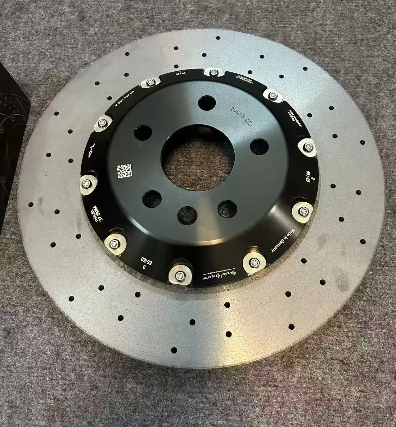 Hot Sale Car Part Brake Kit Carbon Ceramic Brake Disc for view 6