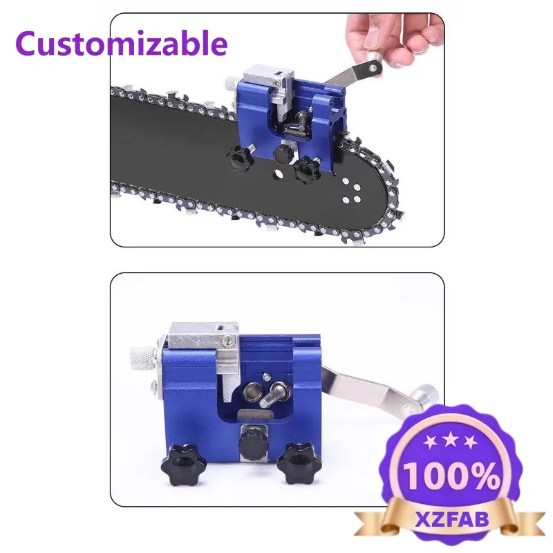Factory Direct 2026 Chain saw grinding tool electric chain saw chain file grinding tool portable household hand crank  grinder a
