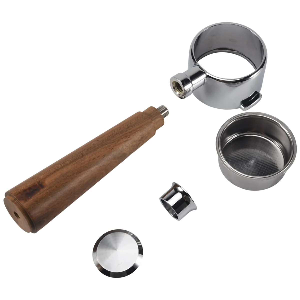 Delonghi 보텀리스 포타필터 2 이어 핸들 교체 부품, ECP3420, EC155, BCO430, EC260 용, 51mm 포타필터, 인기 제품, 신제품