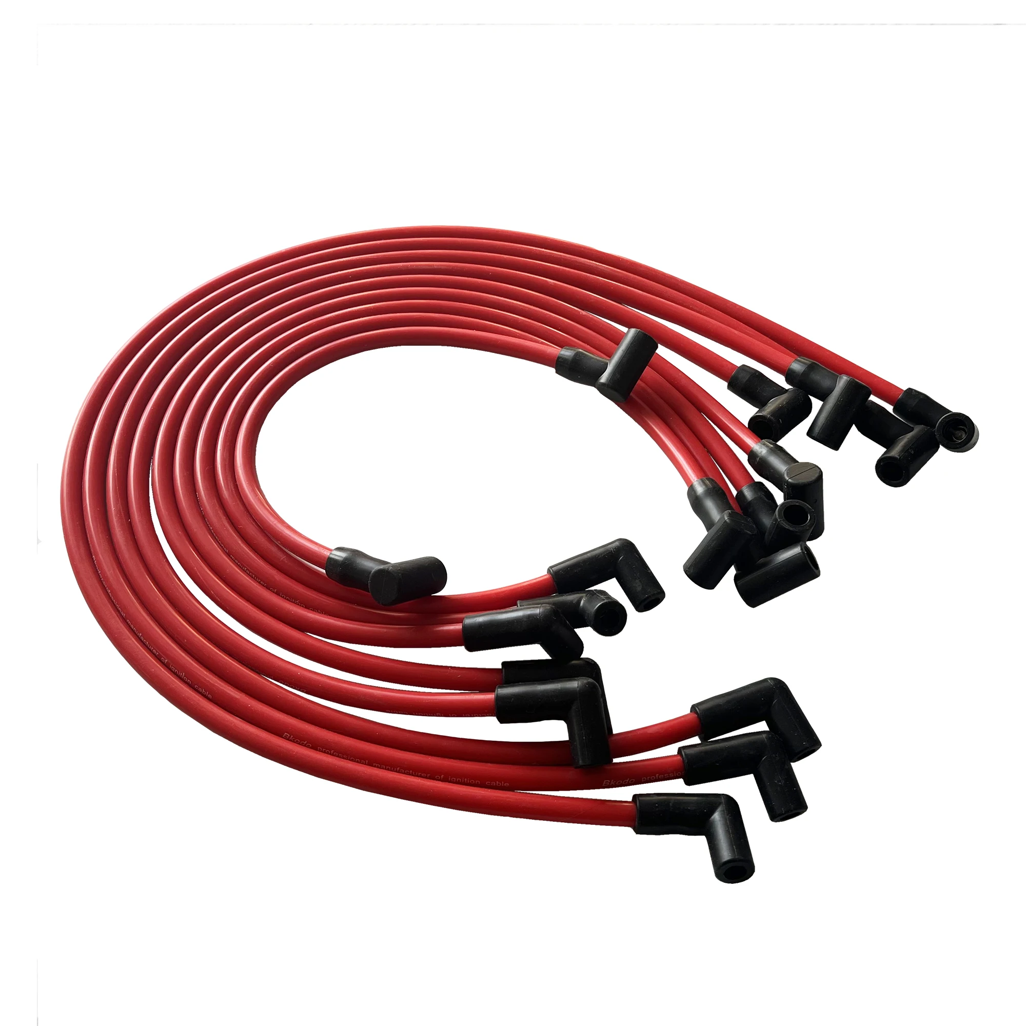 BONTO 10.5 mm Wires 9 Pcs Spark Plug Wire Set for HEI SBC BBC 350 383 454 Electronic High Performance
