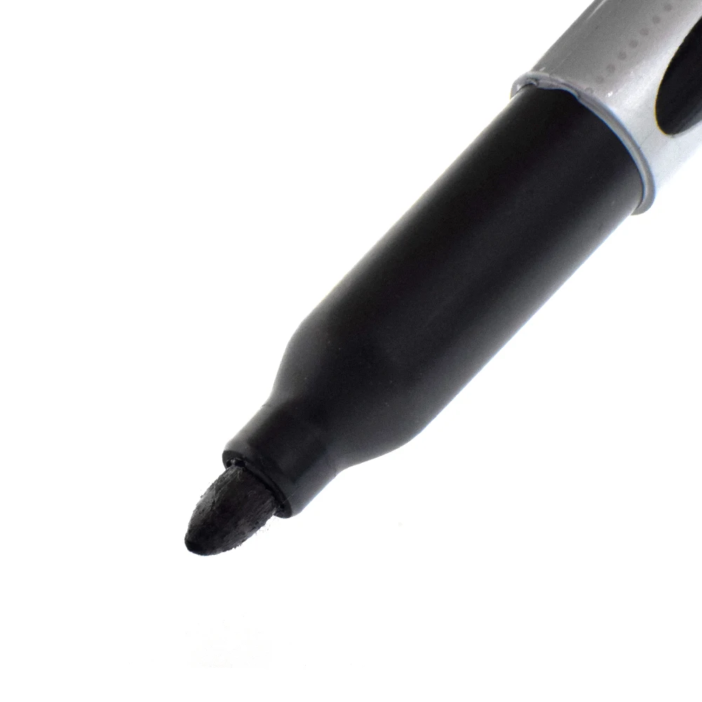 أسود دائم الطلاء قلم ماركر ، خالية من النفط ، مقاوم للماء ، التجفيف السريع ، توقيع القلم ، علامات الإطارات ، لوازم القرطاسية ، 1 قطعة