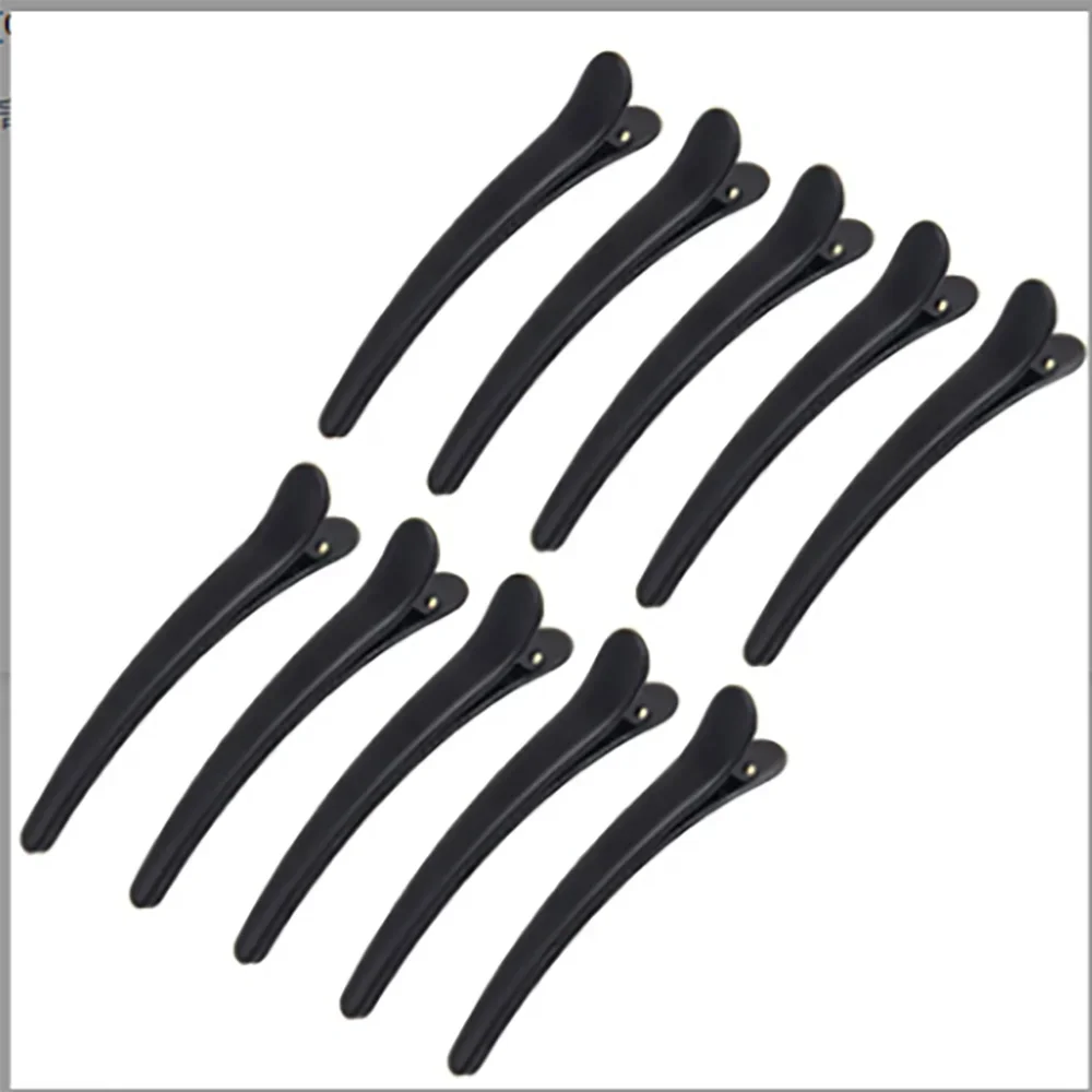 

12Pcs/Set Plastic Edge Clip Hairpin Accessories Plus Size 8CM Fish Beak Clip Hair and Duck Beak Clip Hairpin Hair Styling Tools
