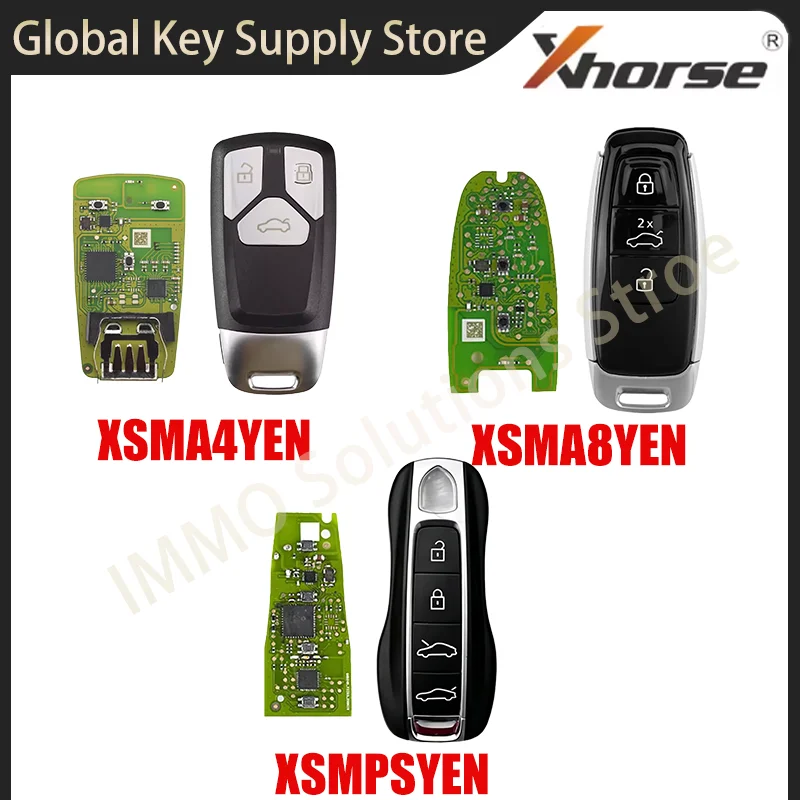 VVDI MLB Smart Key XSMPSYEN XSMA4YEN XSMA8YEN Board and Shell for VW Audi Porsche Lamborghini Bentley