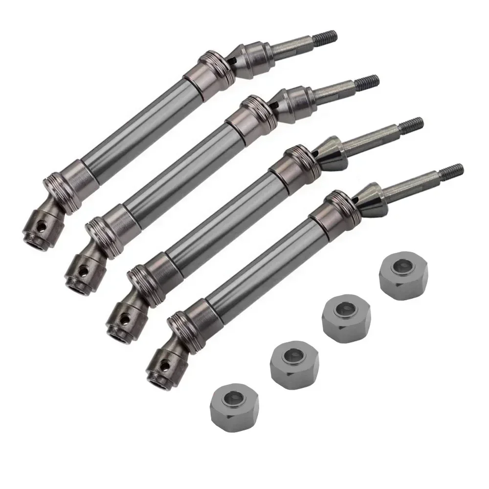 

CVD Steel Front Rear Drive Shaft Assembly Heavy Duty for 1/10 Trxs-s Slash 4X4 Stampede VXL 2WD 6851R 6851X 6852R 6852X