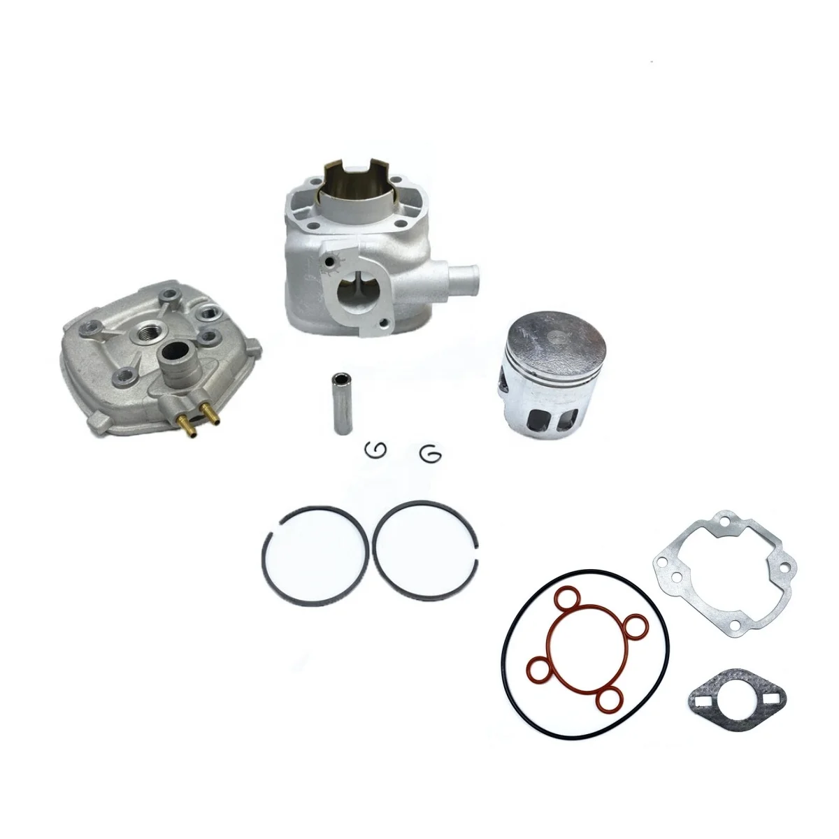 Hot Selling 47mm Water Cooled Cylinder Kit for Aprilia Aerox Jog Sr 50 70 SR50 SR70  2 Stroke 70cc Scooters